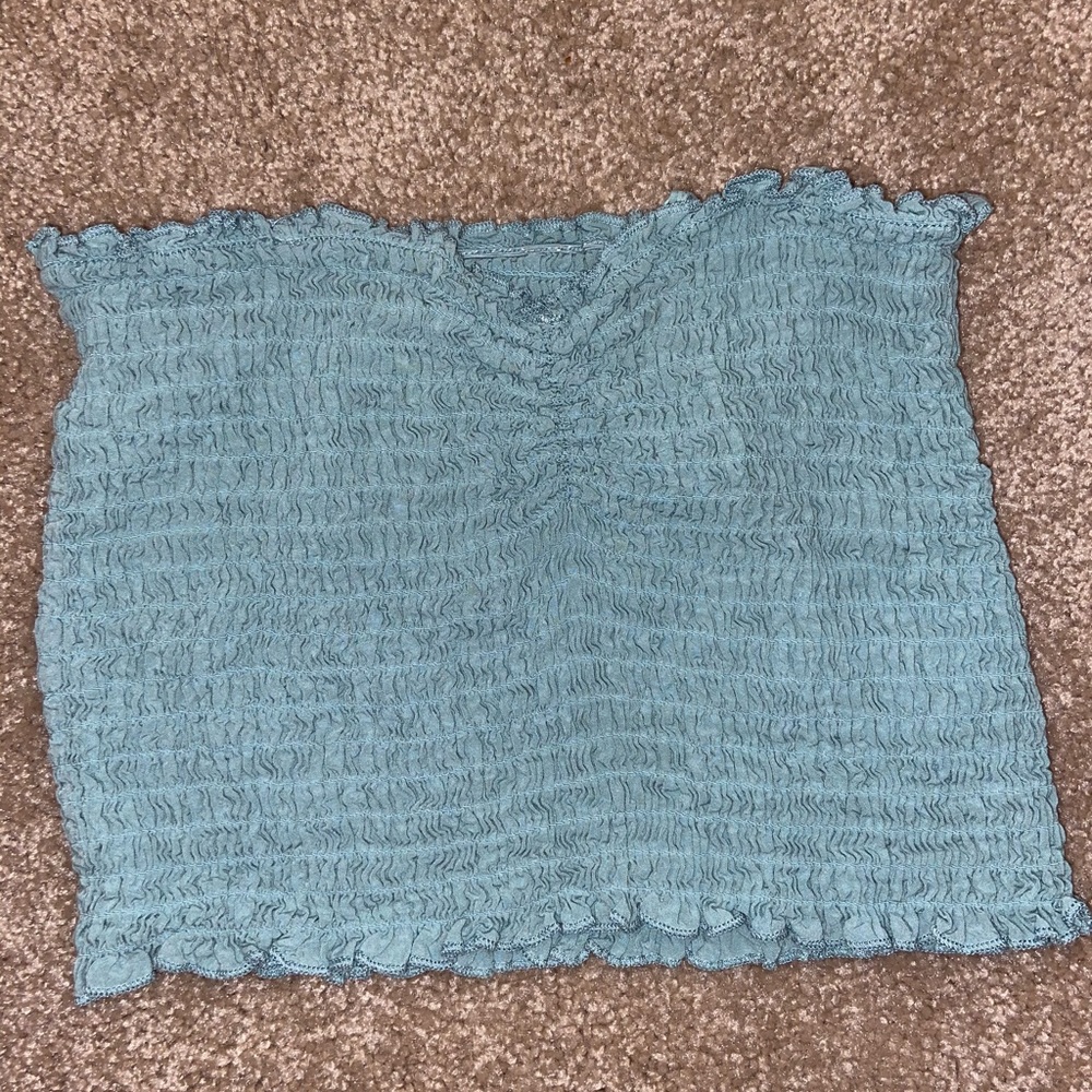 Teel tube top.